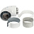 Адаптер для котла угловой STOUT DN60/100 90° коаксиальный (совместимый с Vaillant, Protherm NEW)(с логотипом)  (SCA-6010-230190)