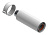 Труба коаксиальная STOUT DN60/100 250 мм п/м, уплотнения и хомут в комплекте (SCA-6010-000250)